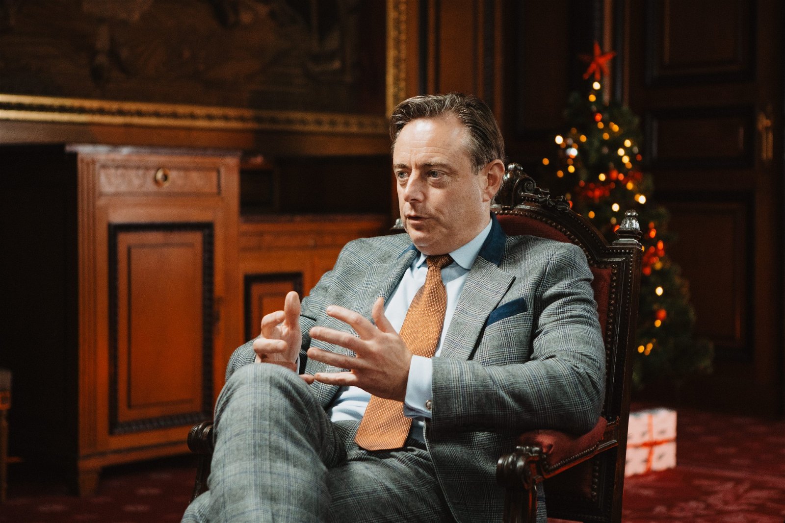 N-VA-voorzitter Bart De Wever: ‘Als COVID één ding heeft blootgelegd, is het wat voor een zootje dit land is’